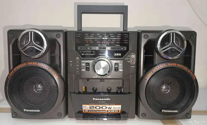 راديو وكاسيت باناسونيك بحاله جيده جدا كل الوظائف تعمل 1