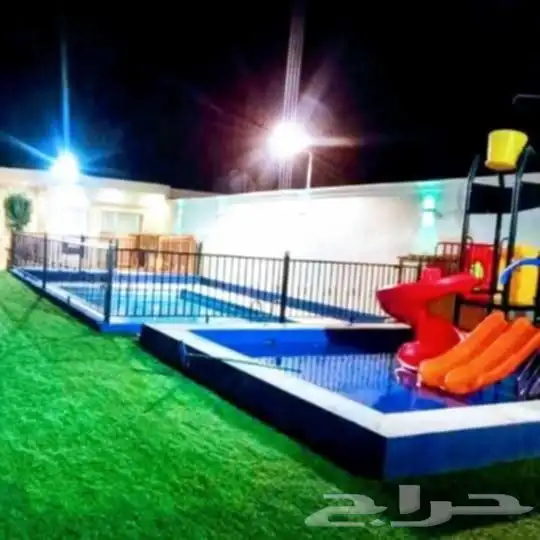 شاليهات وقت المساء مخرج خمسه طريق الخرج 2