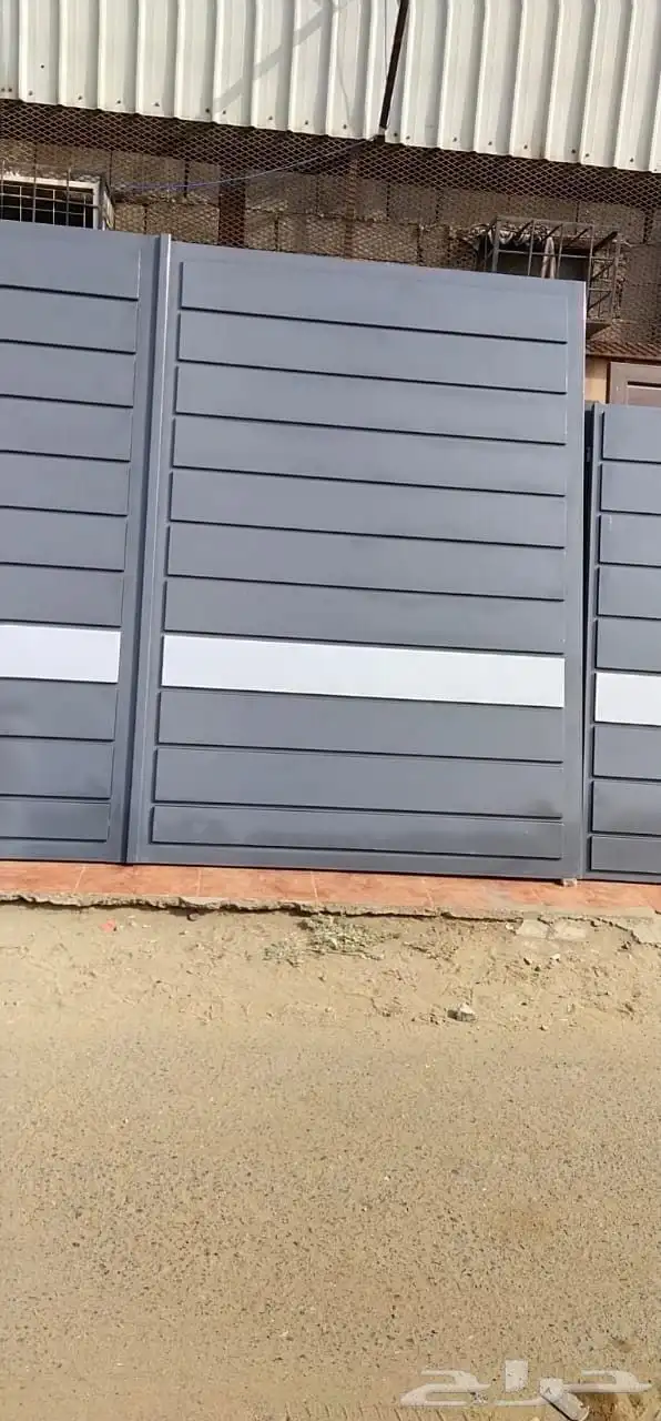 باب ليزر حديد دريشه المينوم باب المينوم باب خشب 6