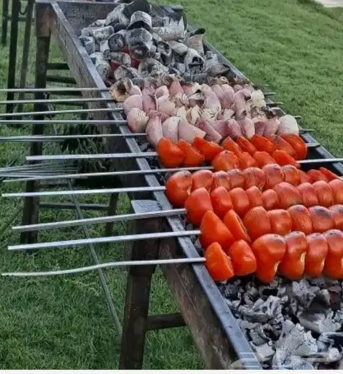 معلم شوي خارجي ذبيحه خارجي استراحة شاليه مخيم منازل 3