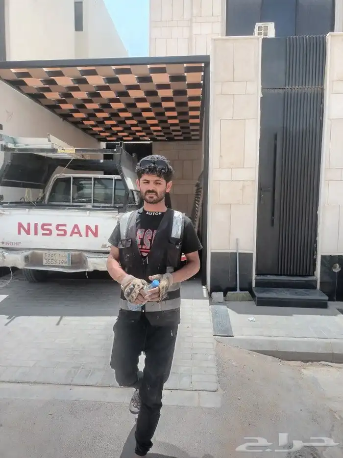 حداد مظله وابواب وسلالم وسواتر وتحويشات اراضي 0