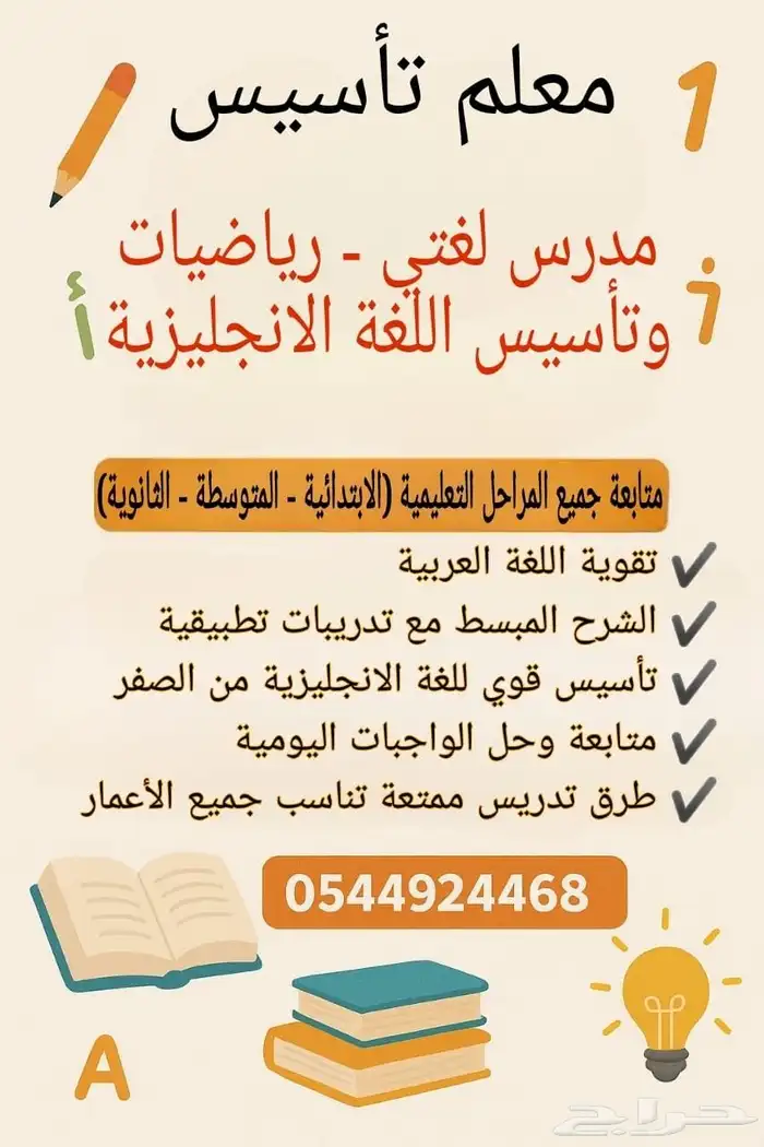 معلم تأسيس لغتي 0