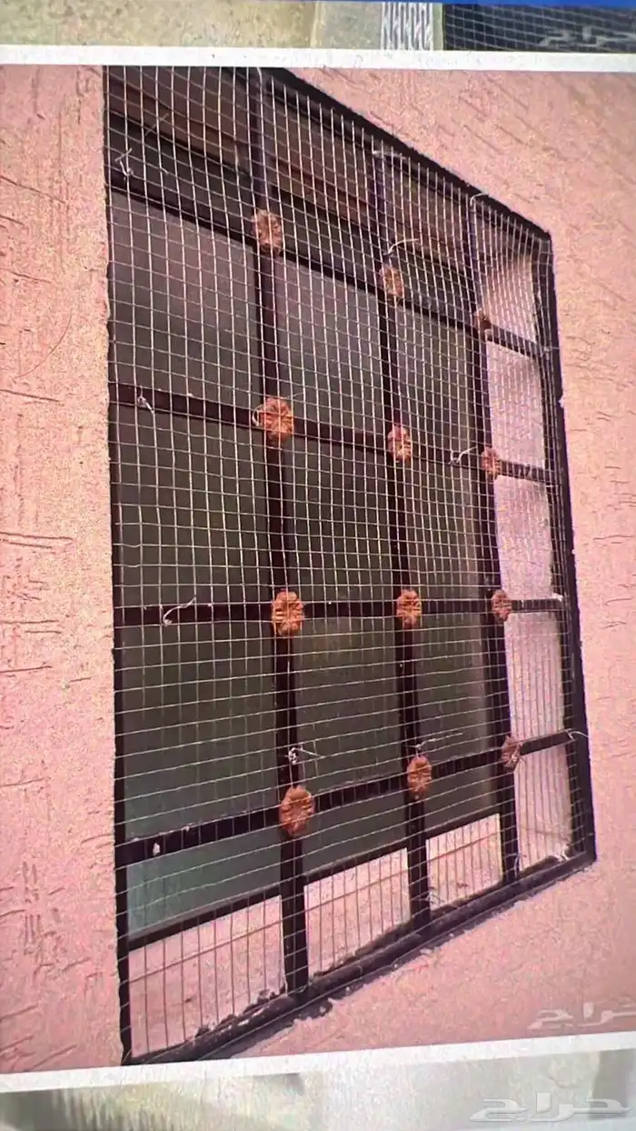 طارد حمام تركيب شبك و اشواك مانع الحمام 1