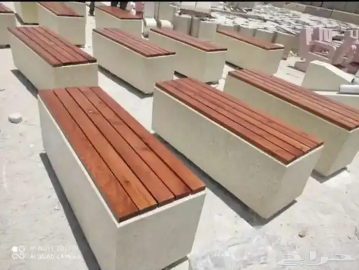 حواجز خرسانية وزينة حدائق 3