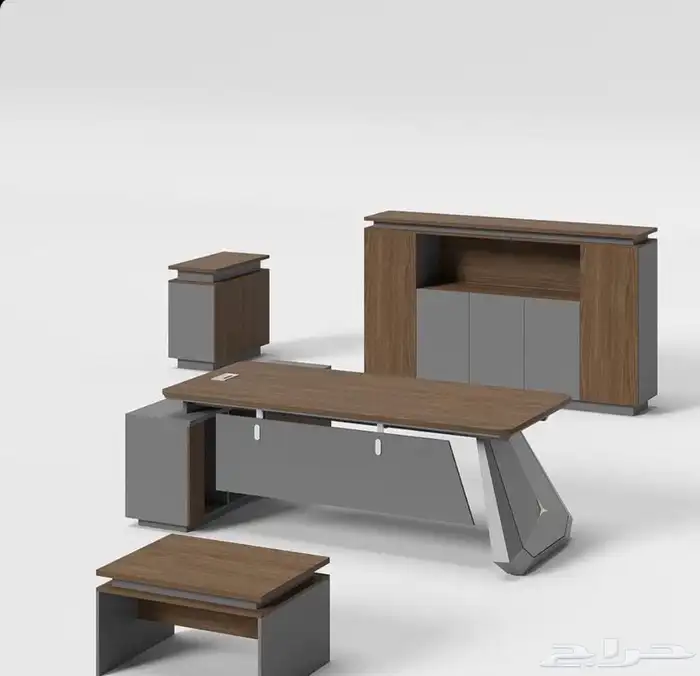 modern manager desk set and staff desks 23