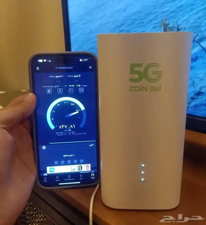 انترنت لامحدود 5g مودم مع شريحه 3