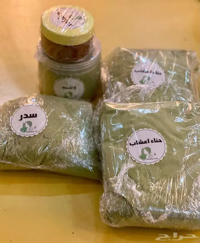 منتجاتي .حناء وسدر ومشاط ..وبخور اللبان الحوجري الع ماني 1