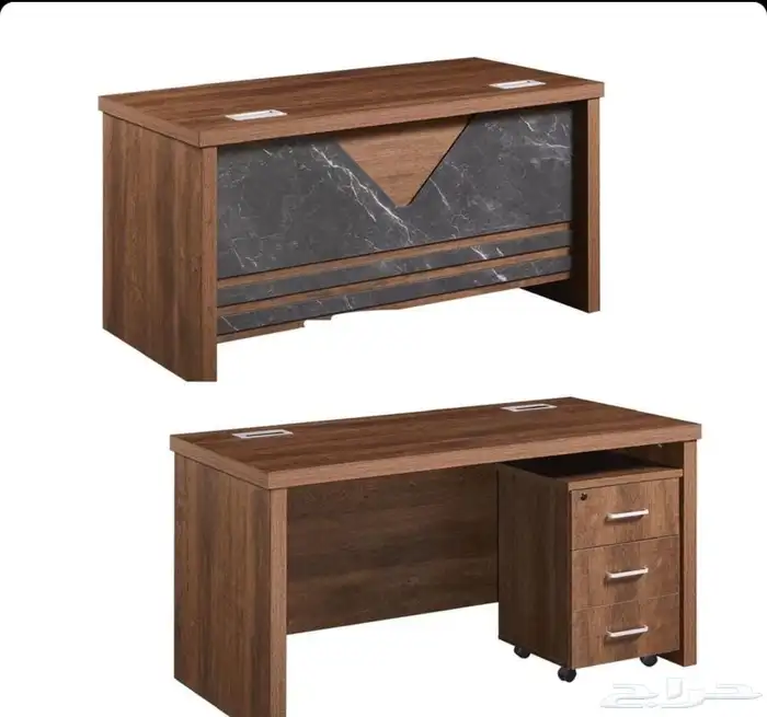 modern manager desk set and staff desks 36