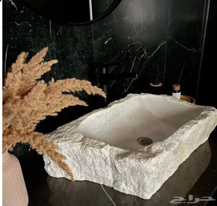 مغاسل حجر طبيعي ورخام 2