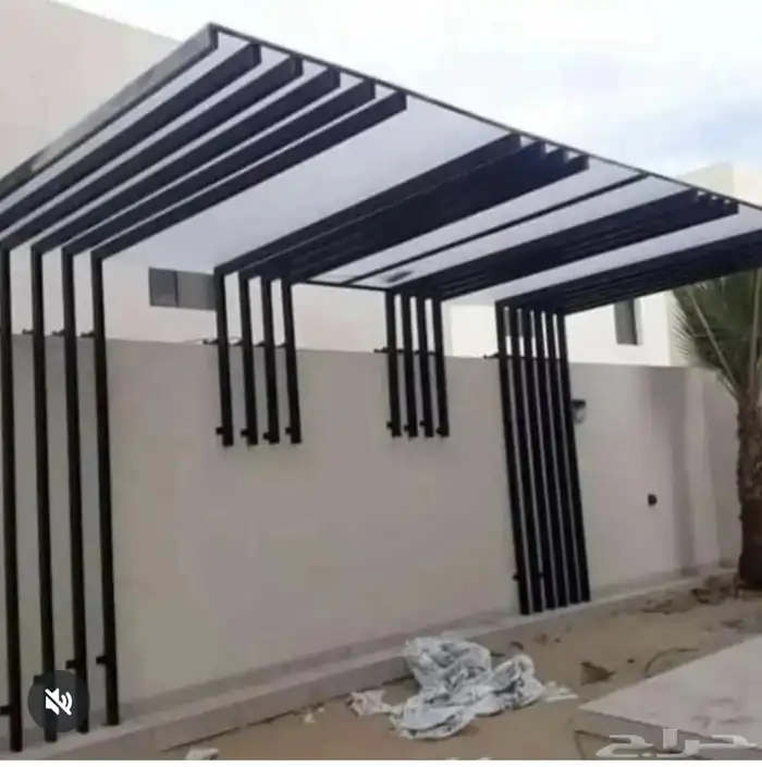 حداد مظلات وسواتر 5