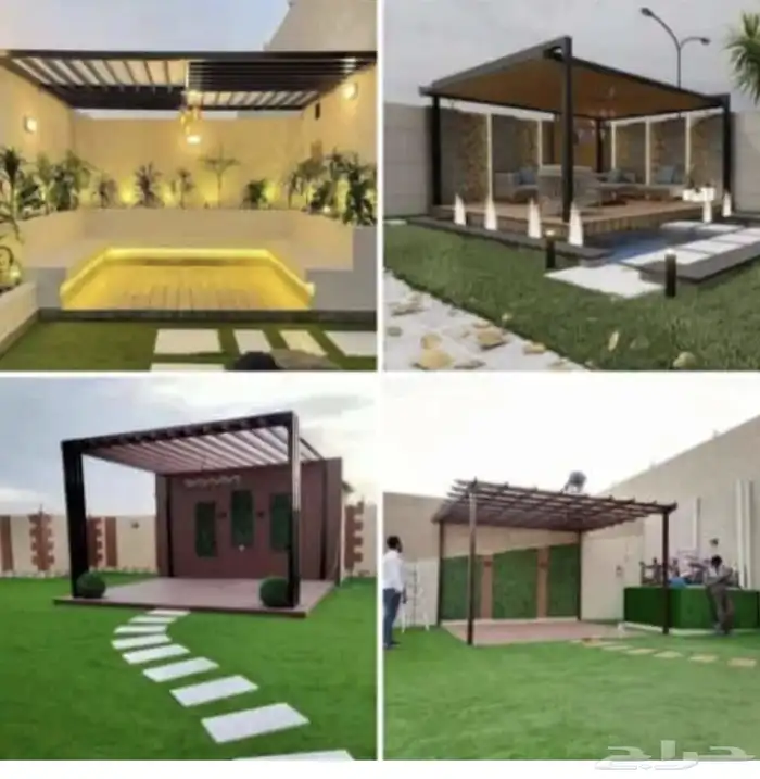 حداد مظلات وسواتر 4