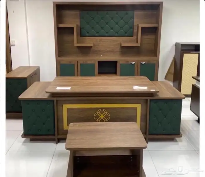 modern manager desk set and staff desks 11