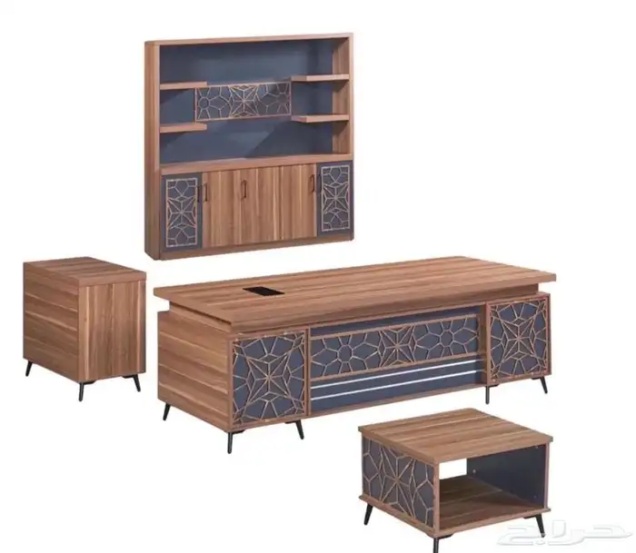 modern manager desk set and staff desks 18