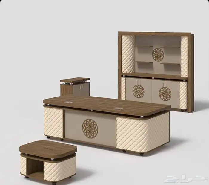 modern manager desk set and staff desks 32