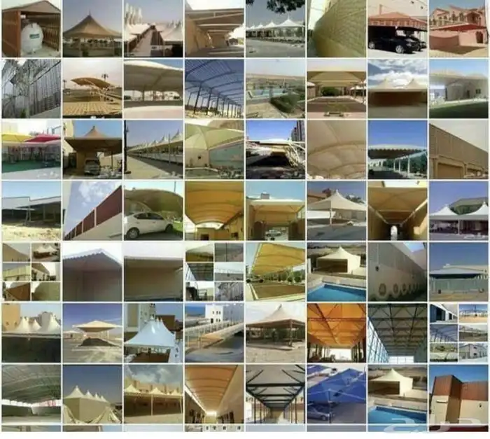 حداد مظلات وسواتر 14