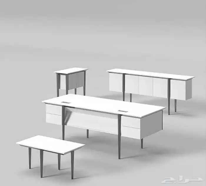 modern manager desk set and staff desks 29