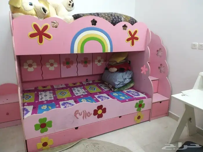 غرفه نوم اطفال بنات 1