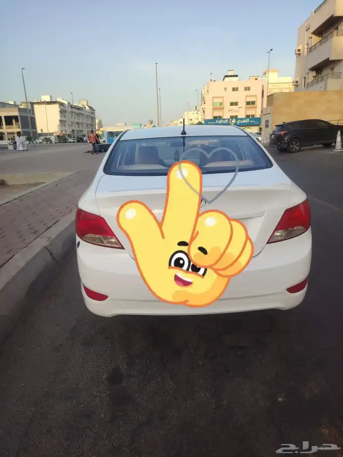 هونداي اكسنت 2016 فحص جديد وتأمين ساري مكينة قير على الشرط 0