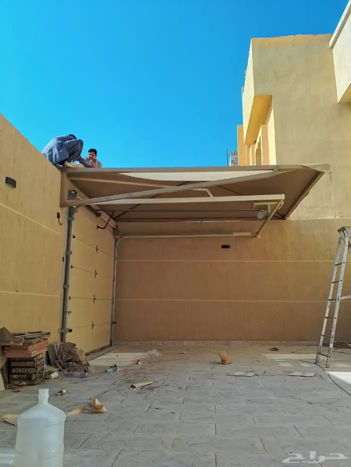 حداد مضلات سواتر برجولات هناجر مستودعات ابوب شبابيك المنيوم 8