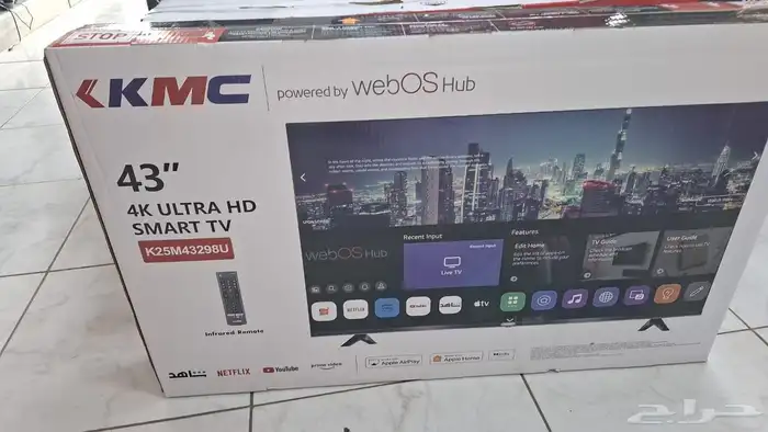 تلفاز 4k اقل سعر تلفزيون شاشات ذكيه 4