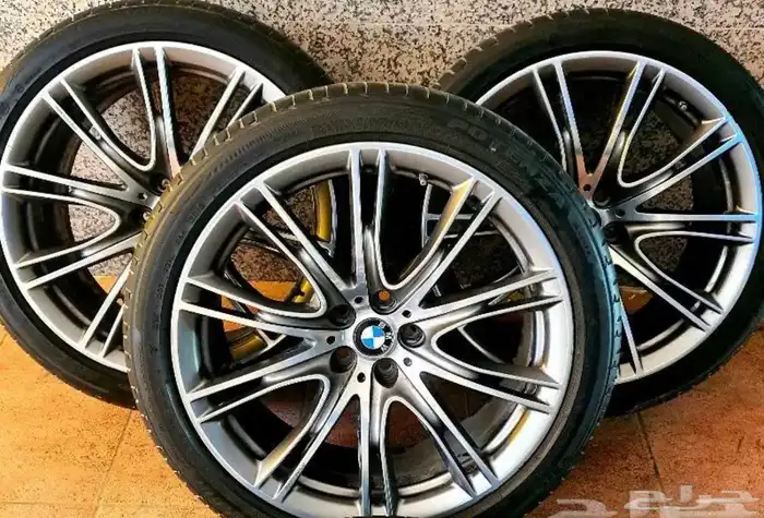 جنوط BMW individual 2020 مع كفرات نظيفه 1