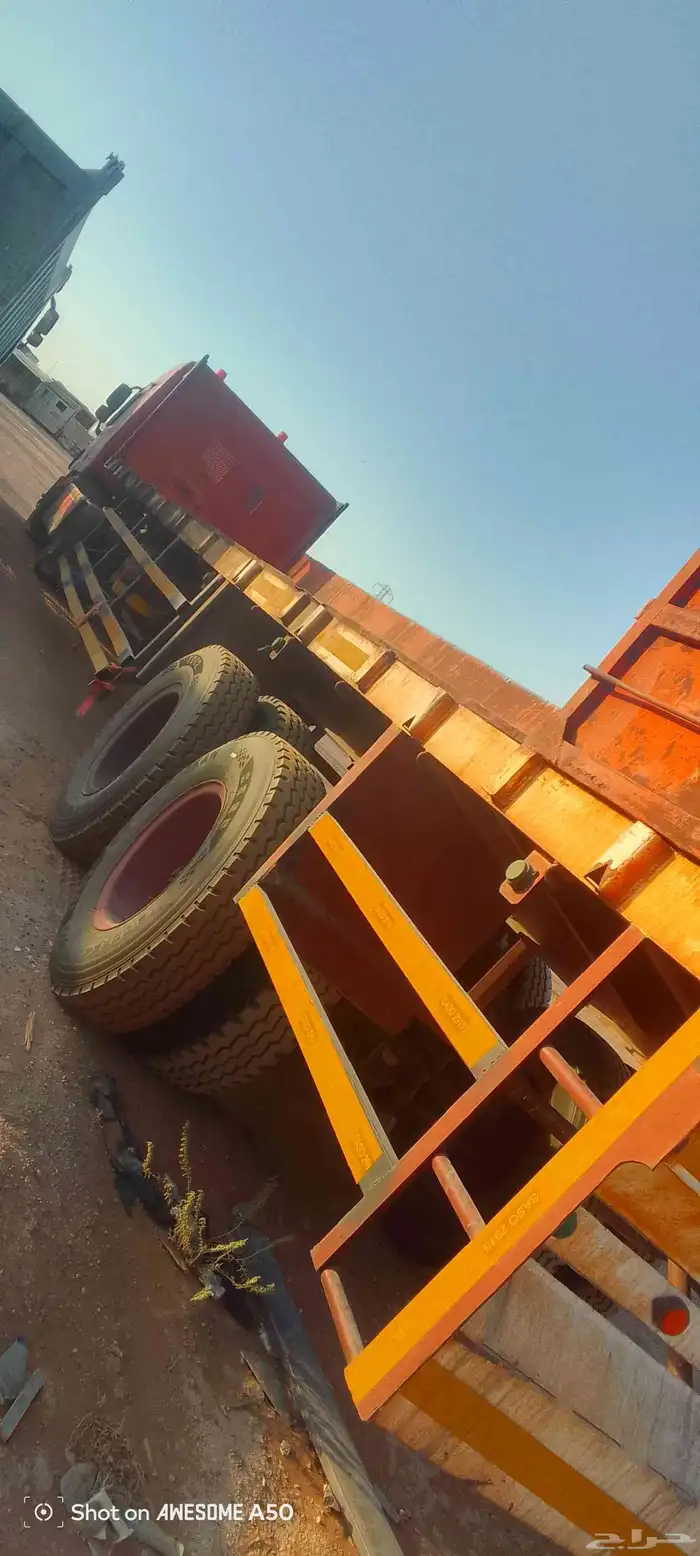 سطحه جوانب اثنين محور كفرات 24 جنط ثلاثه قطع 1