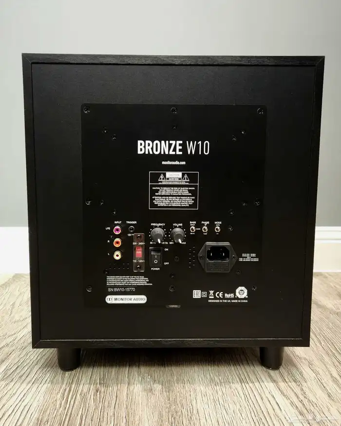 سبووفر مضخم منزلي Monitor Audio Bronze W10 4