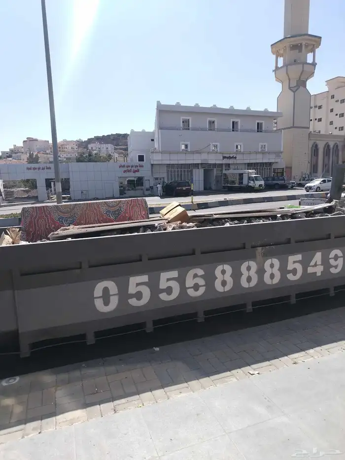 حاويات الباحه لمخلفات البنا 2