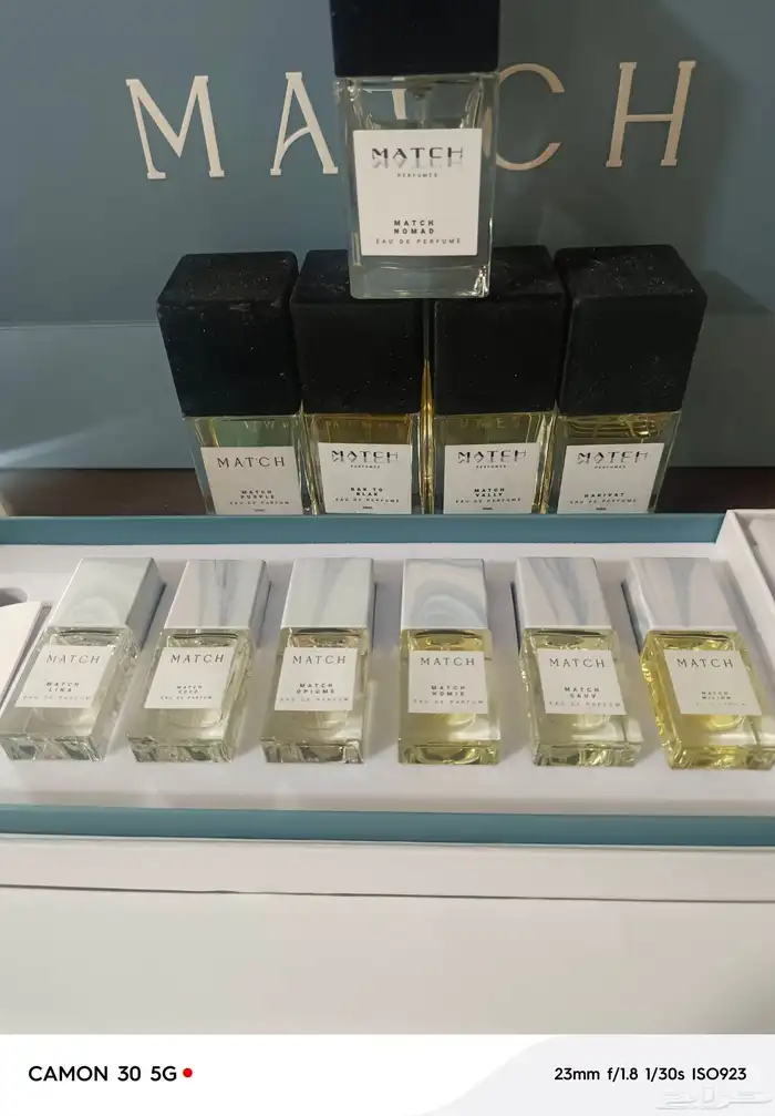 عطور عطر ماتش الاصلي سيت مع 5عطور 75مل اربع فل واحد ناقص شوي 0