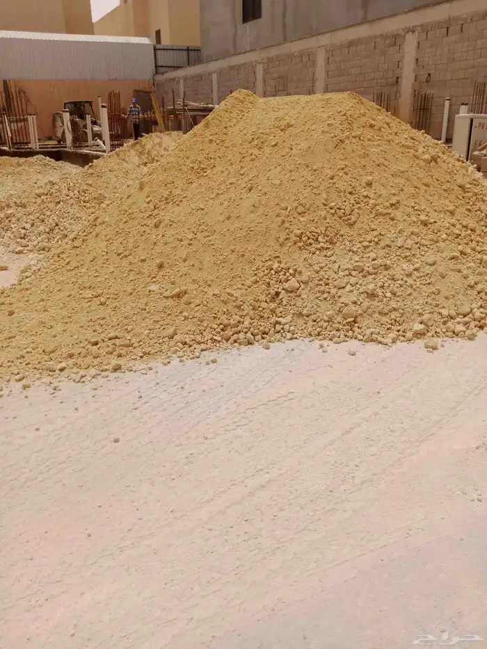 توريد دفان صبيز رمل لياسه رمل احمر رمل البان دفان بلاط زيرو 8