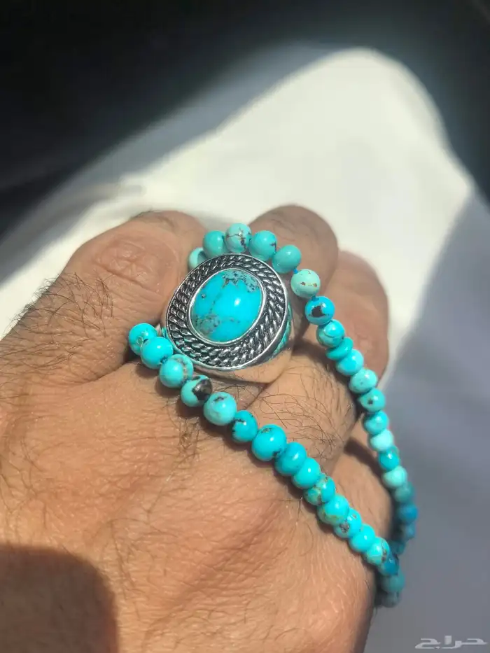 خاتم فضه بفيروز نيشابوري وسبحه 0