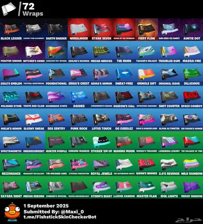 حساب فورت نايت مميز للبيع 150 V-Bucks index