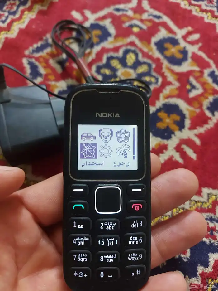 جوال نوكيا ابوكشاف القديم هندى وكاله مخزن مع شاحن الوكاله 1