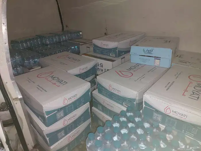ماء شراب كرتون بسعر مناسب جدا توصيل مجاني للبيوت والمساجد 1