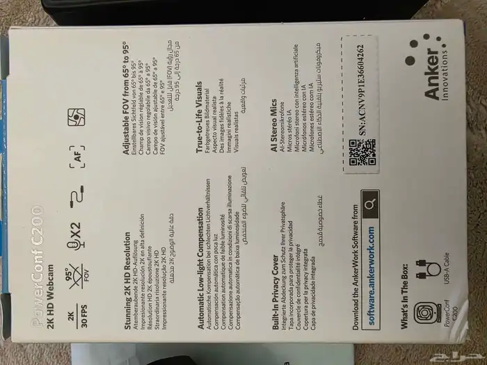 كاميرا ويب من انكر 2