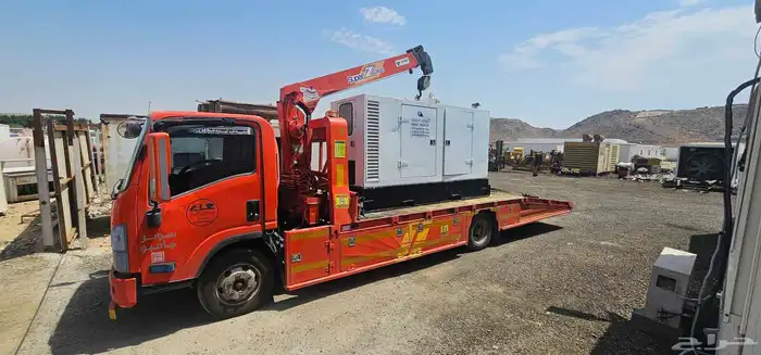 سطحه لنقل السيارات كرين لرفع المعدات 0