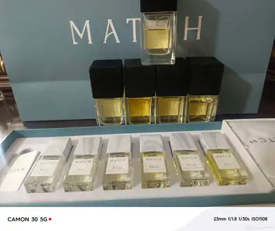 عطور عطر ماتش الاصلي سيت مع 5عطور 75مل اربع فل واحد ناقص شوي index