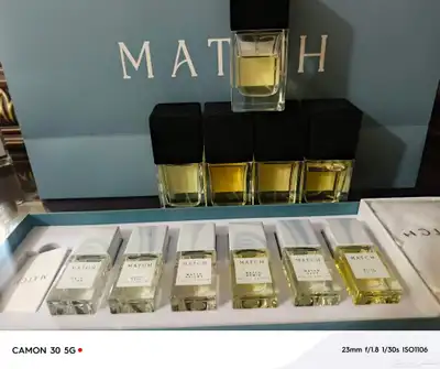 عطور عطر ماتش الاصلي سيت مع 5عطور 75مل اربع فل واحد ناقص شوي index