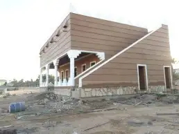 اعمال تراثية بنا با الطين وتليوسات وسقف جريد واثل 6