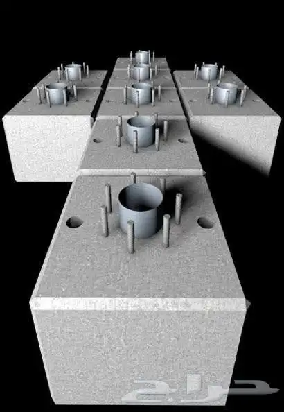 حواجز خرسانية وزينة حدائق 6