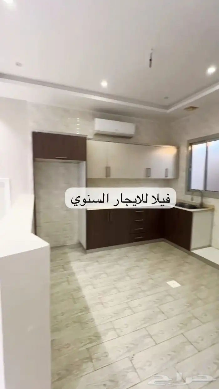 للايجار فيلا في حي اللؤلؤ ابحر دورين وملحق مكيفات ومطبخ راكب 3