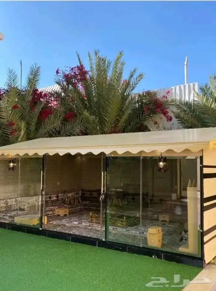 بيت شعر قرميد تلبس ابو راعش جازان 5