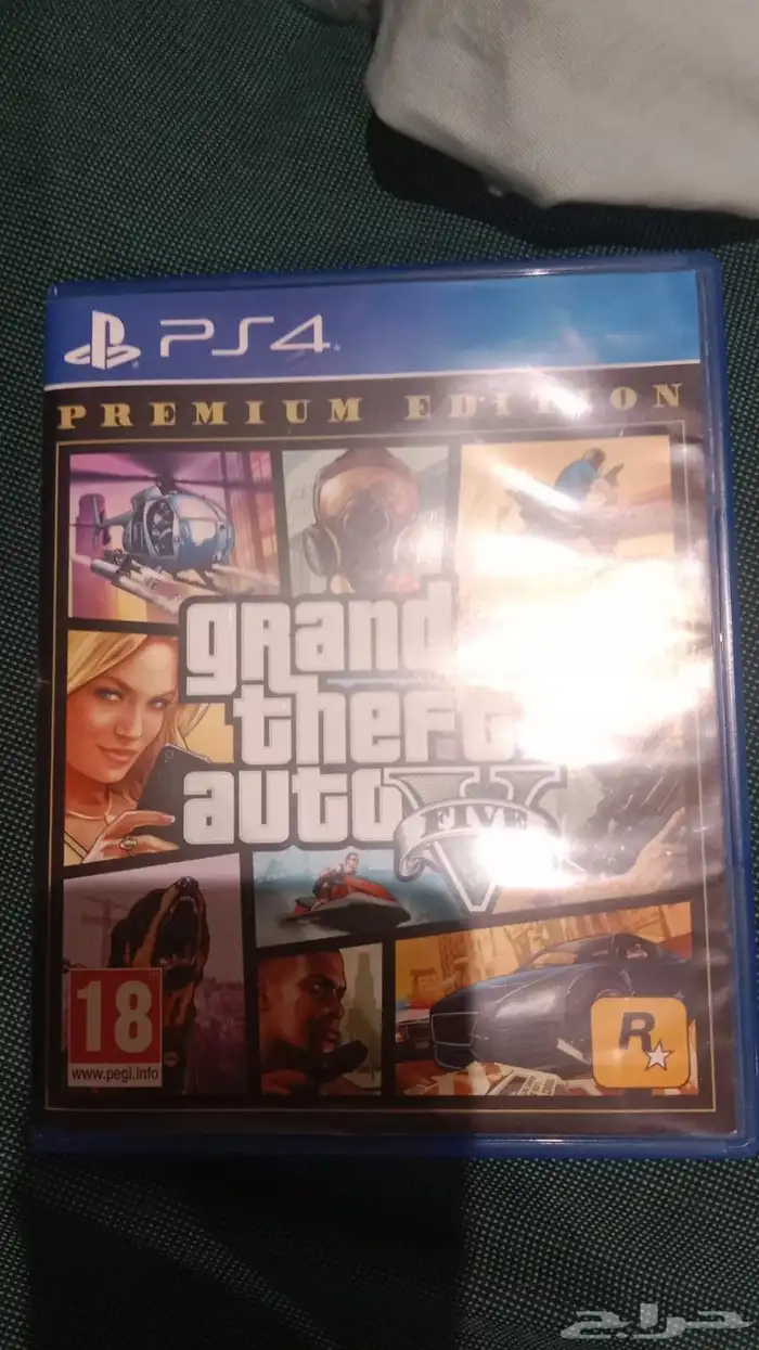 شريط قراند 5 Grand theft auto احدث اصدار استعمال أسبوعين فقط 0