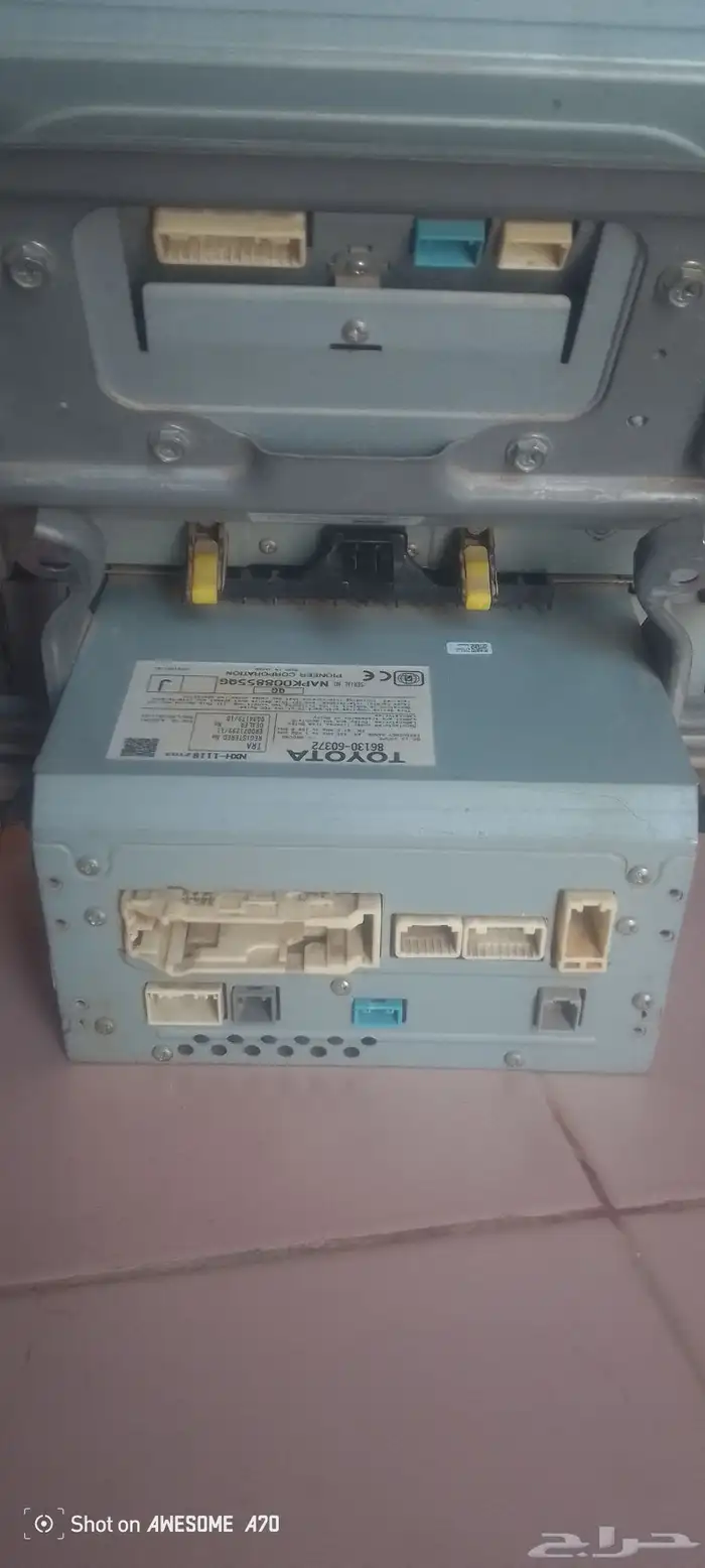شاشة ومسجل ومفتاح المقاعد الخلفية 2015لكزس LX570 2