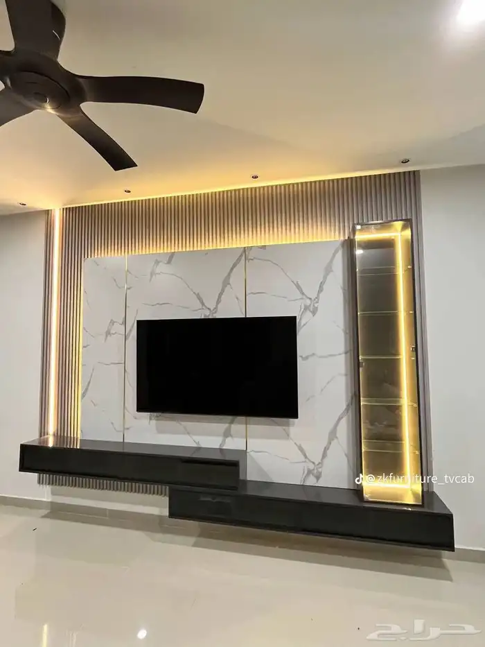 ديكورات الدمام الخبر القطيف بديل خشب بديل رخام فوم ورق جدران 7