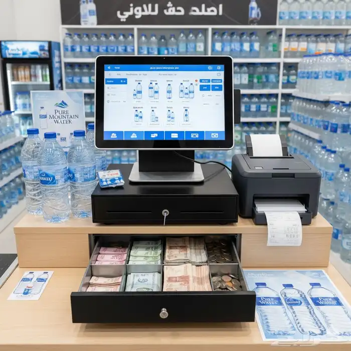 جهاز كاشير لمحل مويه 0