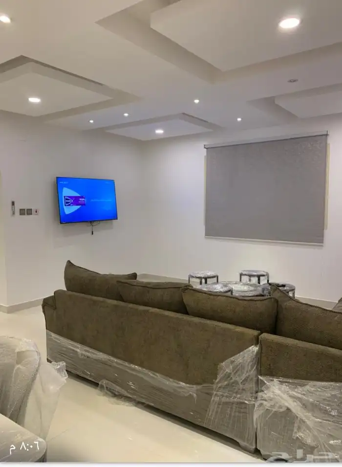 بوابة اكتروني وحوش خاص شقة فاخرة في المنسك للايجار 9