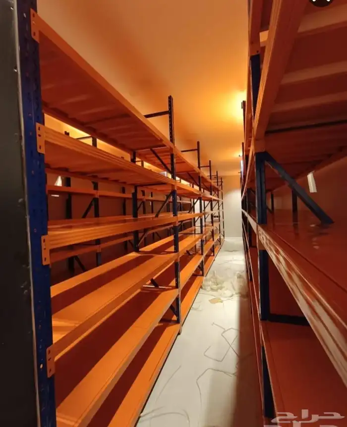 رفوف تخزين مستودعات 1
