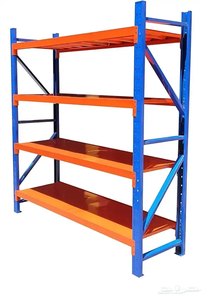 رفوف تخزين مستودعات 0