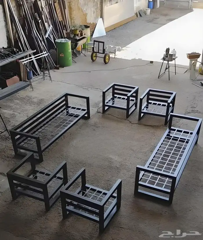 كرسي مجلس درابزين شبابيك الحديد 1